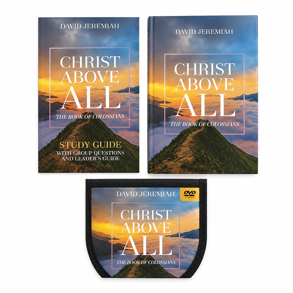 Christ Above All, A Study of the Book of Colossians by David Jeremiah image 0