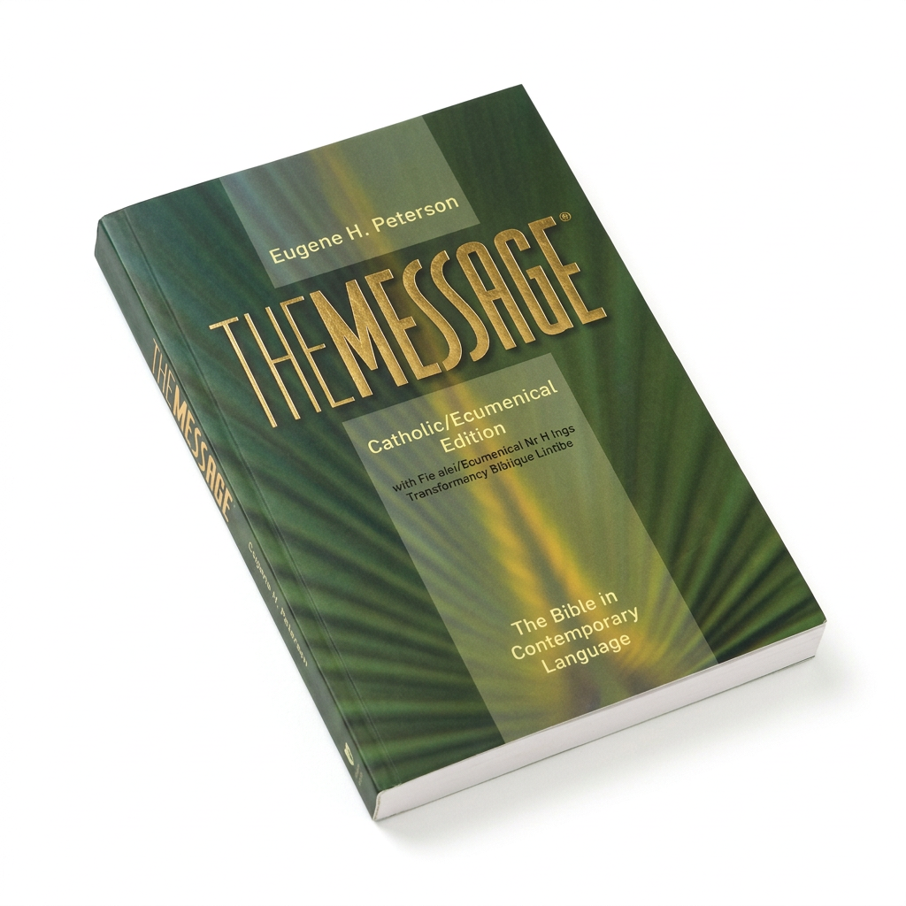The Message Bible, Catholic/Ecumenical, Contemporary Language image 0