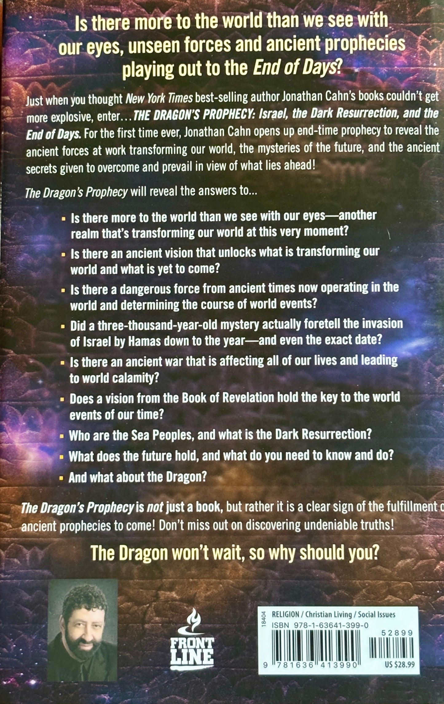 The Dragon's Prophecy, Israel, the Dark Resurrection, and the End of Days image 1