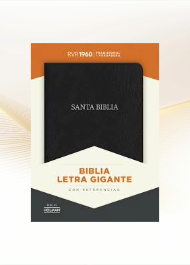 La Biblia Reina Valera 1960, Ultrafina, Negro Piel Fabricada image 0