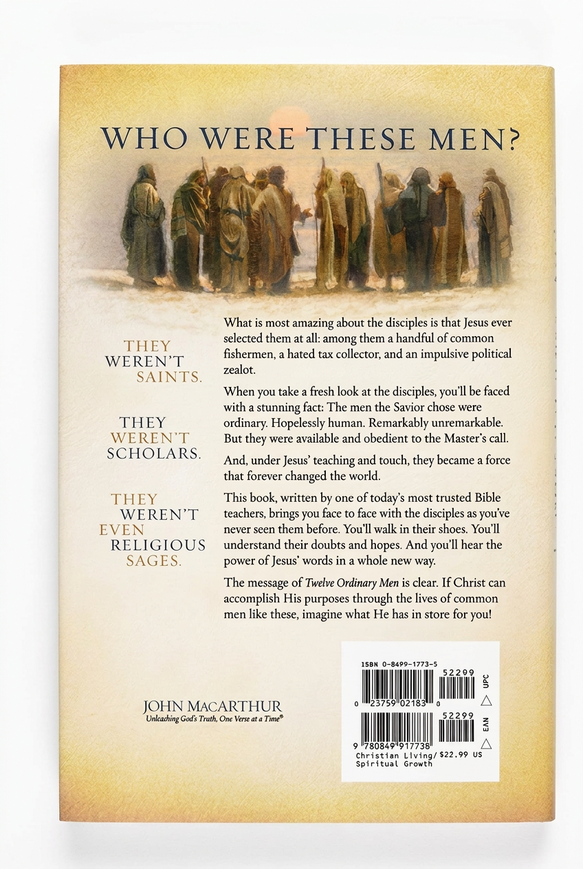 Twelve Ordinary Men How the Master Shaped His Disciples for Greatness