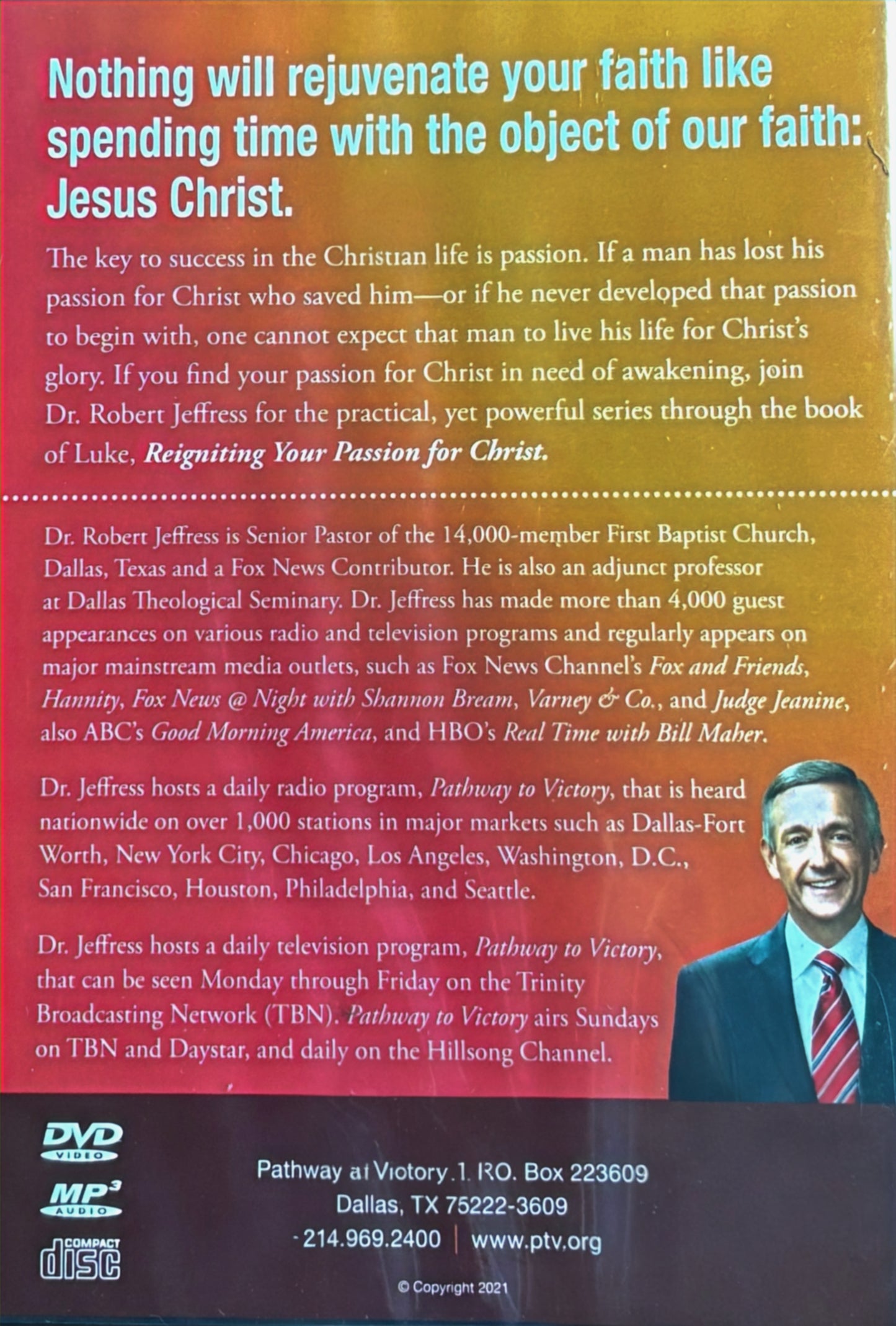 Reigniting Your Passion for Christ, A Study of the Gospel of Luke image 1