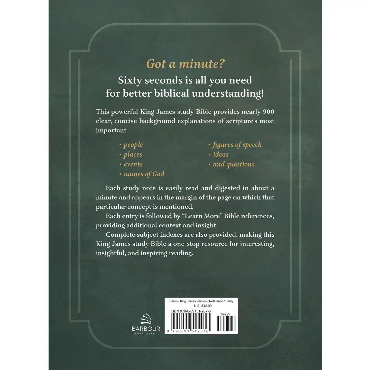 King James Study Bible, 1-Minute Commentary, Key People, Places, Events, Ideas image 2