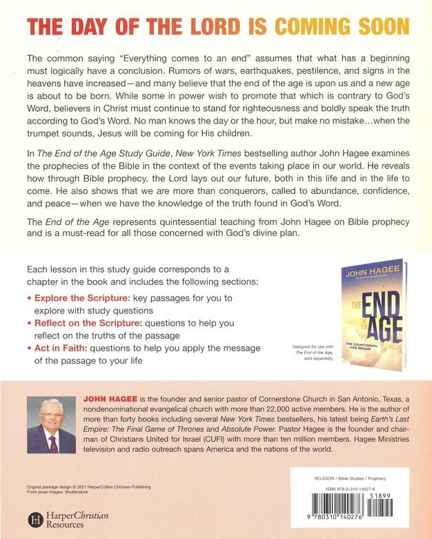 The End of the Age Study Guide, The Countdown Has Begun- John Hagee image 1
