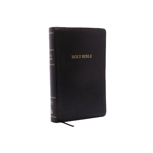 KJV Personal Size Reference Bible Giant Print, Leather-Look, Black image 0