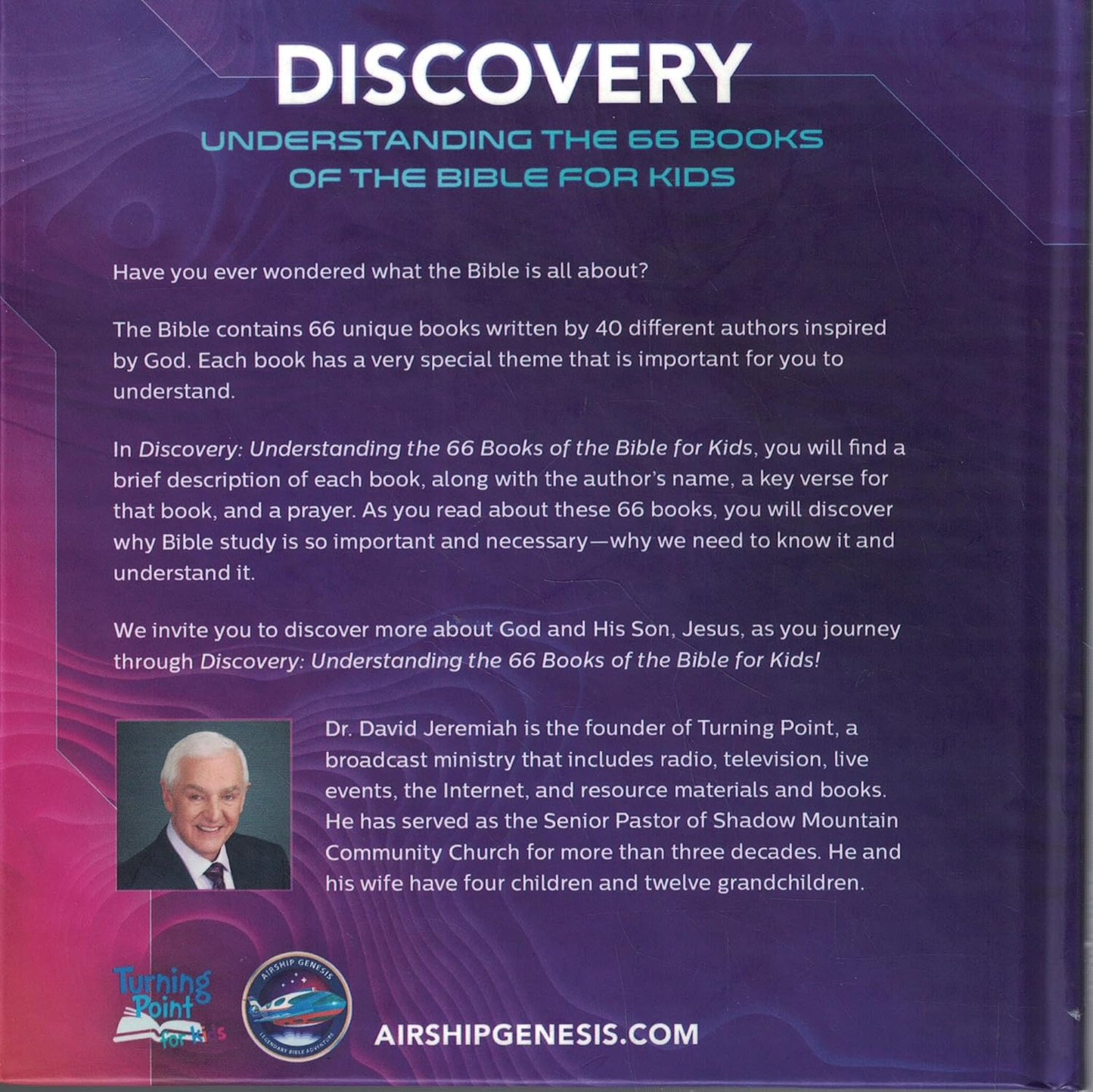 Discovery, Understanding the 66 Books of the Bible for Kids-David Jeremiah