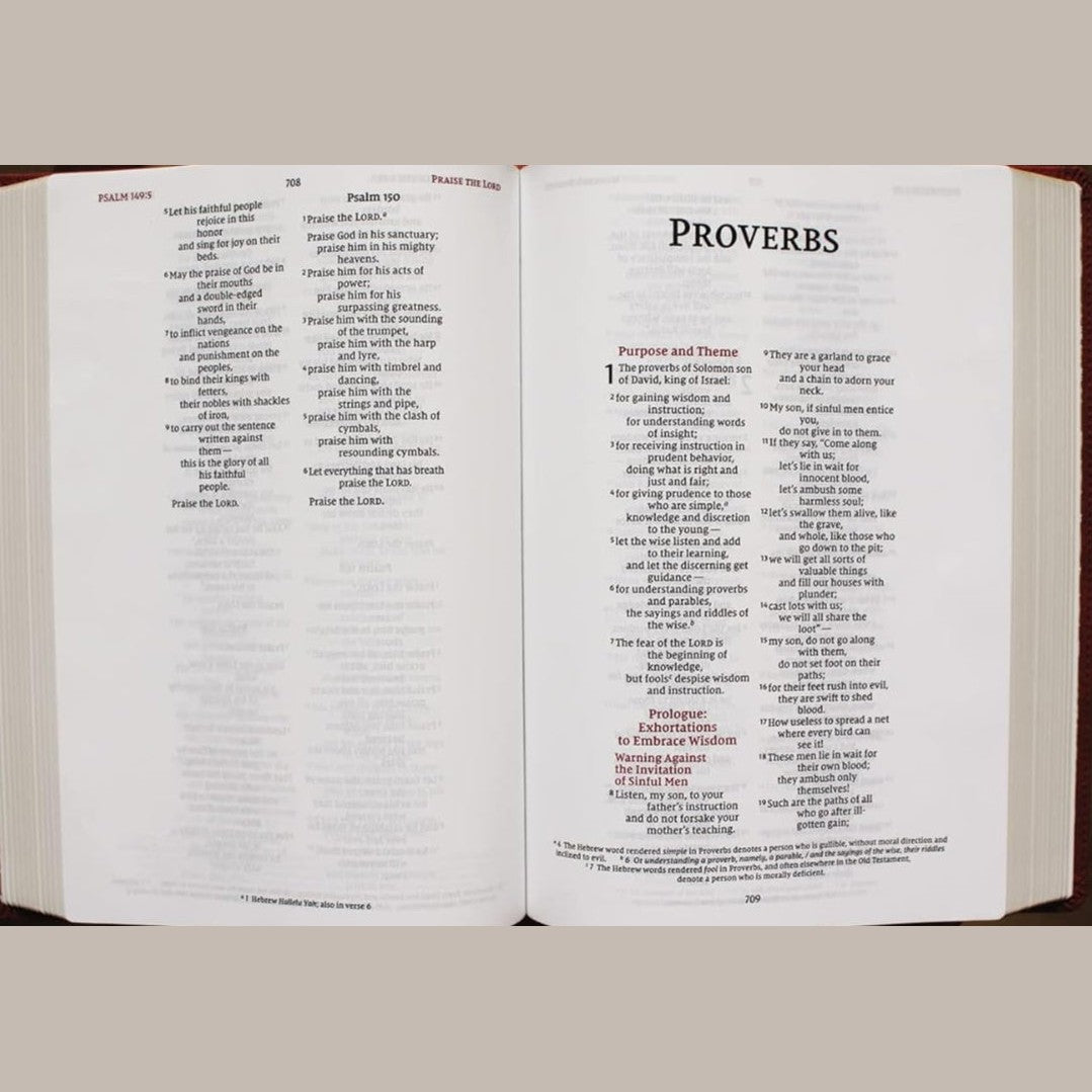 NIV Wide Margin Bible, Note Space, Leathersoft, Comfort Print image 3