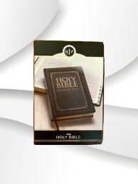 KJV Holy Bible, Thinline Large Print, Leatherluxe Thumbed Indexed image 1