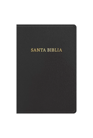 RVR 1960 Biblia letra gigante, negro imitación piel con índice (Spanish) image 1