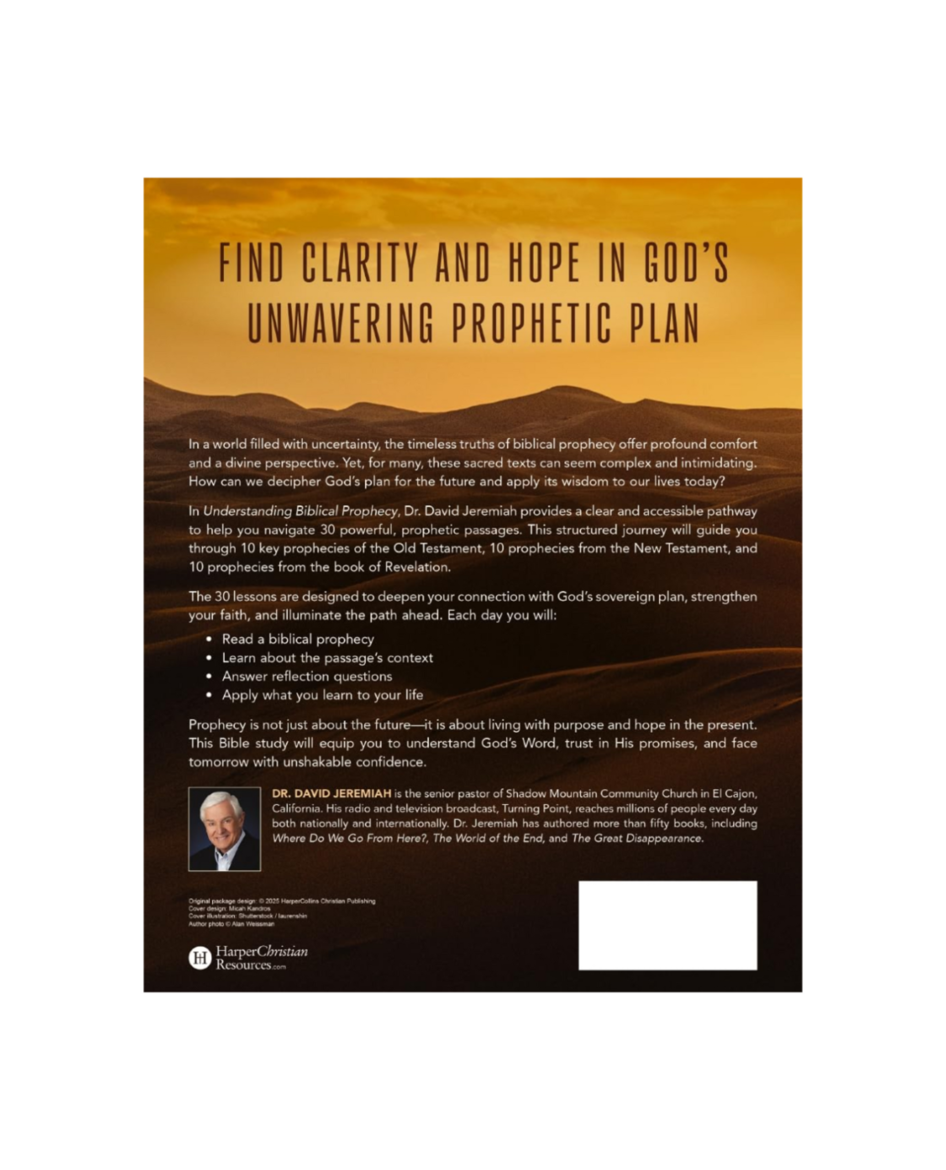 Understanding Bible Prophecy, A 30 Day Bible Study- David Jeremiah image 1
