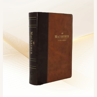 ESV MacArthur Study Bible, 2nd Edition Leathersoft Brown image 0
