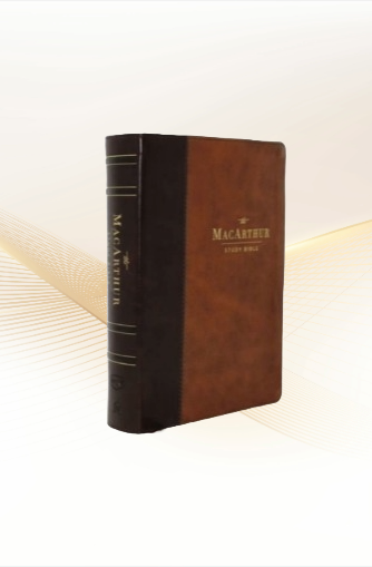 ESV MacArthur Study Bible, 2nd Edition Leathersoft Brown image 0