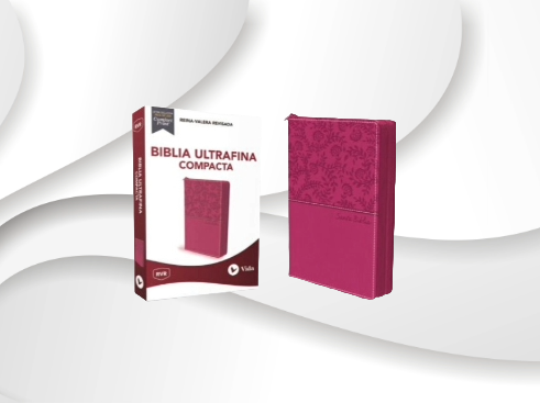 RVR Santa Biblia, Ultrafina Compacta, Suave Cuero Con Cierre image 0