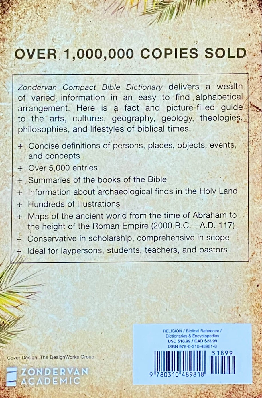 Zondervan Compact Bible Dictionary, A to Z Pocket Dictionary image 1