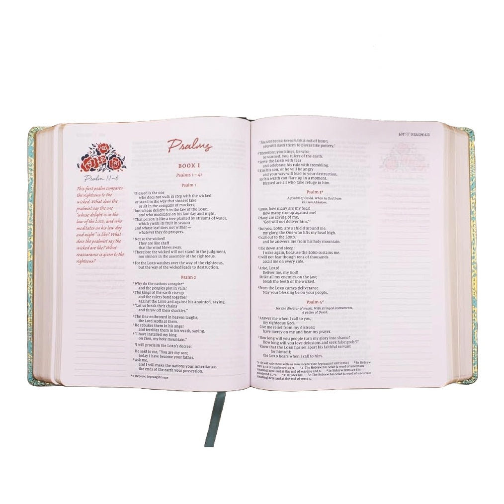 NIV, Journaling Bible For Women, With Note Space, Leathersoft, Comfort Print image 2