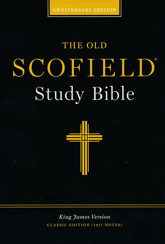 Old Scofield Study Bible Classic Edition, Black Bonded Leather image 1