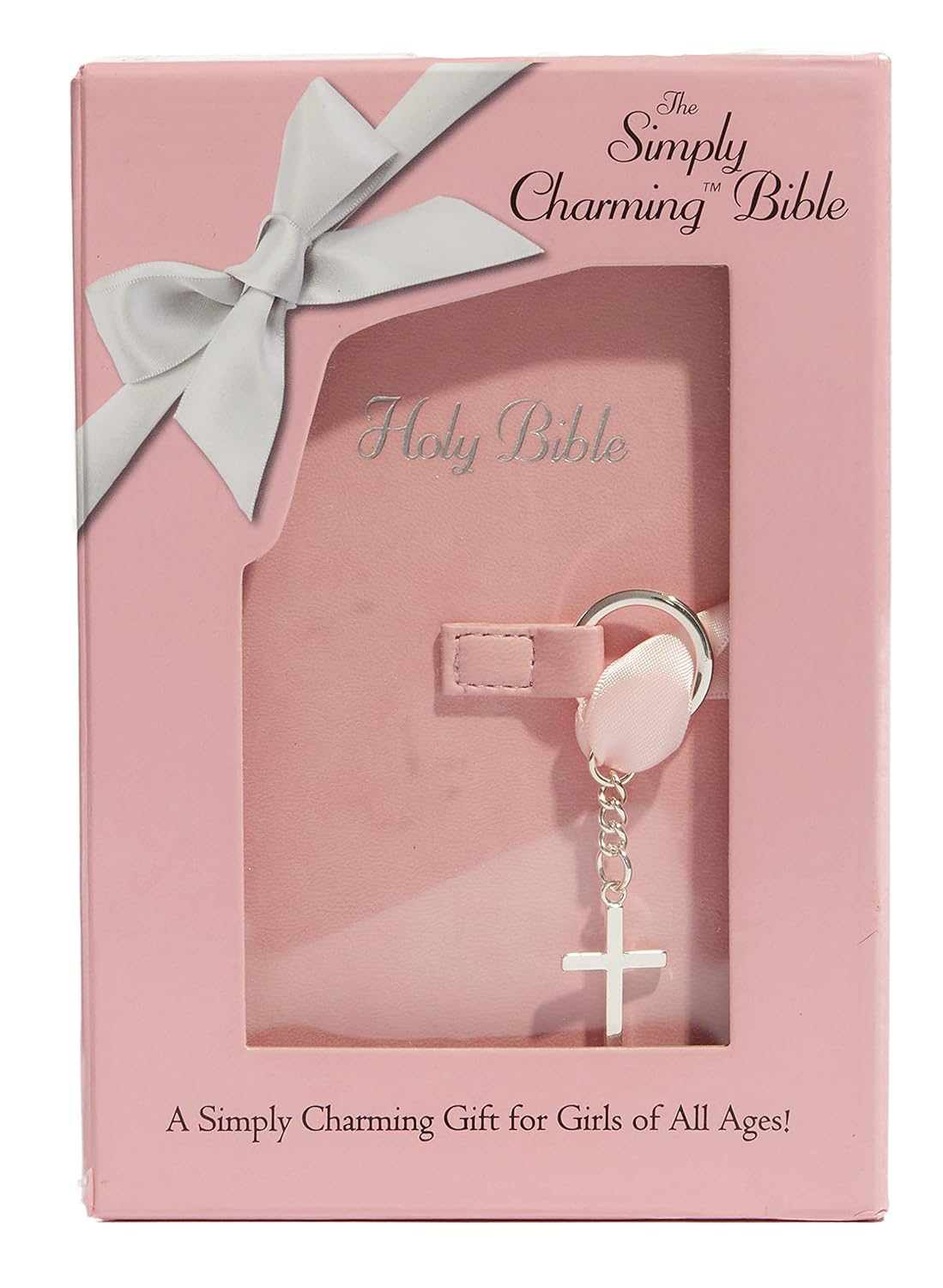 NKJV, Simply Charming Bible, Hardcover, Pink Edition