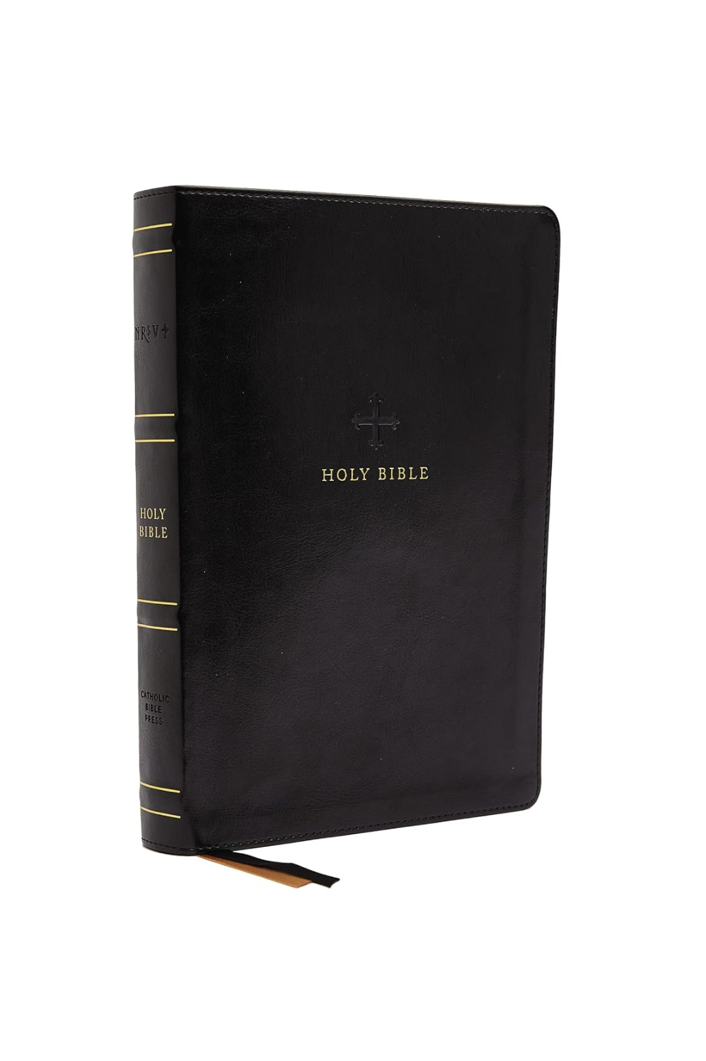 NRSV Large Print Standard Catholic Bible, Black Leathersoft, NRSV CE