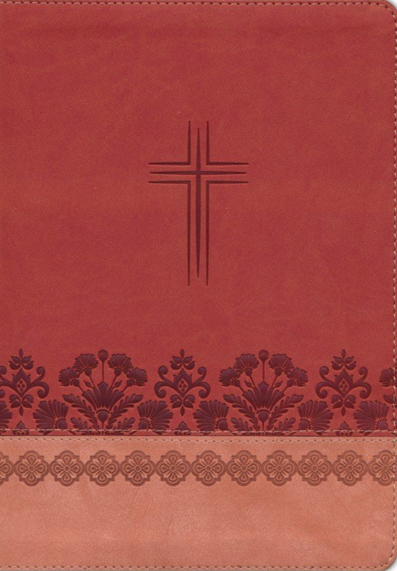 The Kjv Study Bible, Large Print, Indexed [Rose & Chestnut] image 2