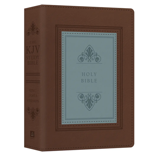The KJV Study Bible Large Print, Indexed, Teal Inlay image 0