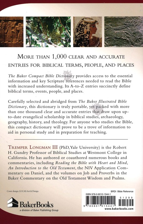Baker Compact Bible Dictionary, Paperback Edition