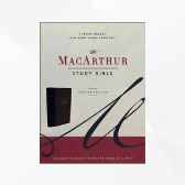 Macarthur Study Bible, NKJV 2nd Edition, Leathersoft, Brown, Comfort Print image 1