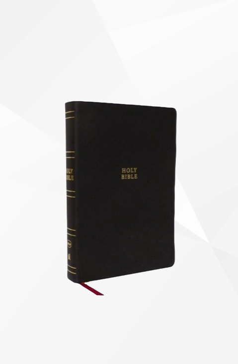 NKJV Super Giant Print, Durable Genuine Leather Bible image 0