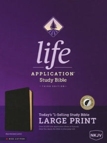 NKJV Life Application Study Bible, Third Edition, Large Print, Indexed image 0