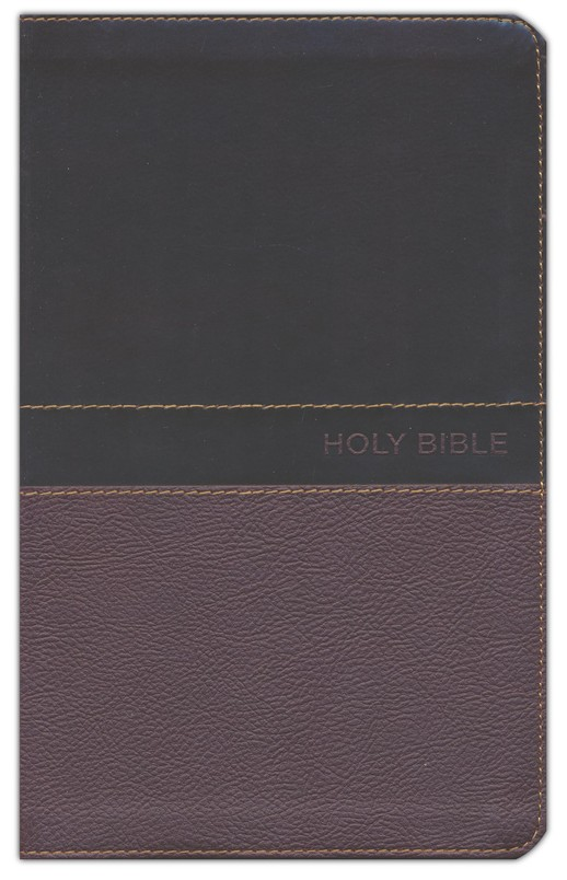 NKJV Gift Bible Deluxe Imitation Leather, Tan, Red Letter Edition