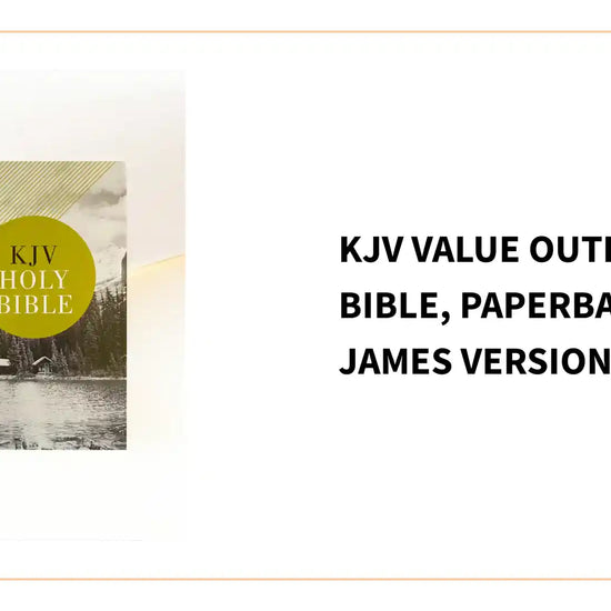 KJV Value Outreach Bible, Paperback- King James Version by@Outfy