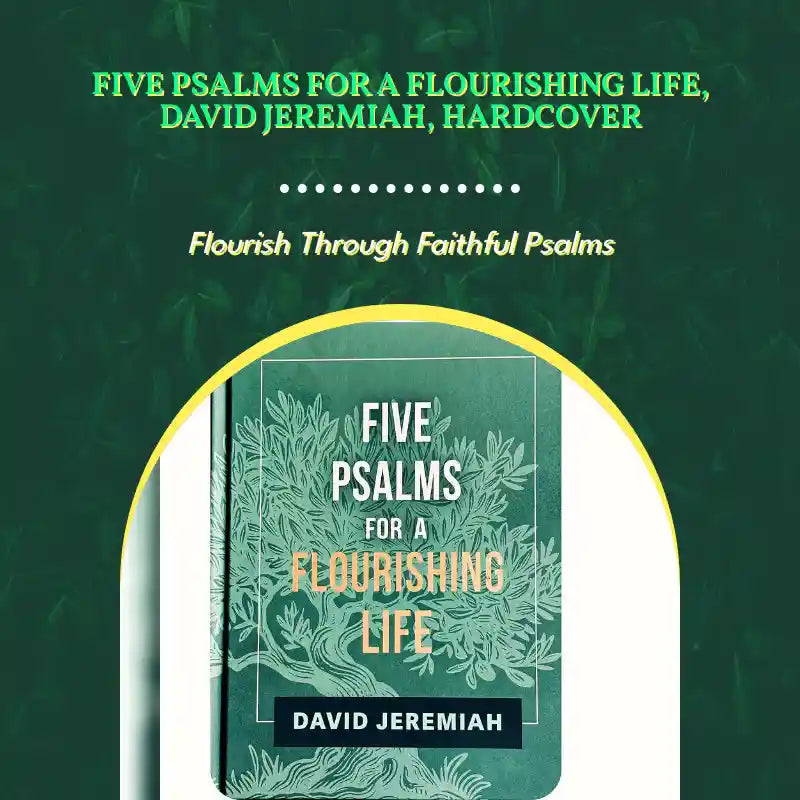 Five Psalms for a Flourishing Life, David Jeremiah, Hardcover by@Outfy