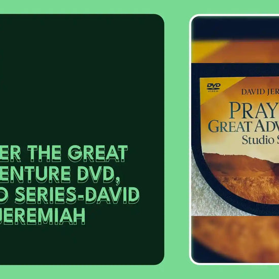 Prayer the Great Adventure DVD, Studio Series-David Jeremiah by@Outfy